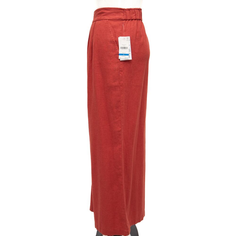 Anne Klein Terracotta Ellie Wide Leg Pull-On Pants Size XL - Picture 2 of 9